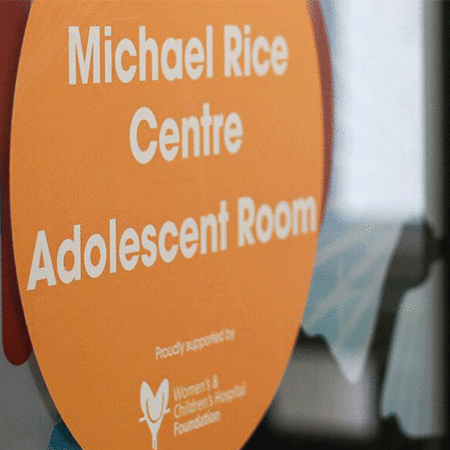 The updated Michael Rice Centre Adolescent Room.